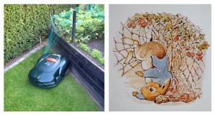 Peter Rabbit vs Græsrobot