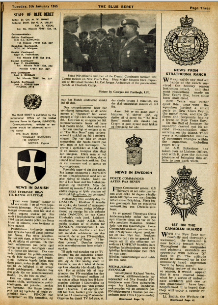 Medaljeparade Nytårsdag 1965