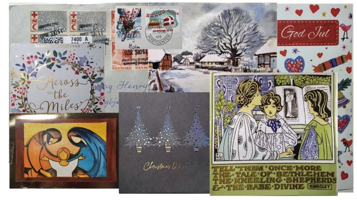 Julekort frimærke 2020