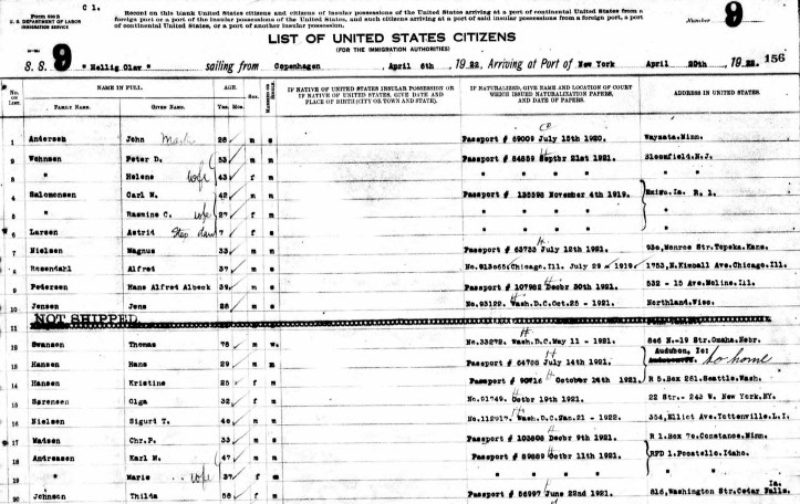 NY passagerliste 20apr1922-1