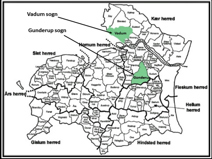 Vadum Gunderup sogn