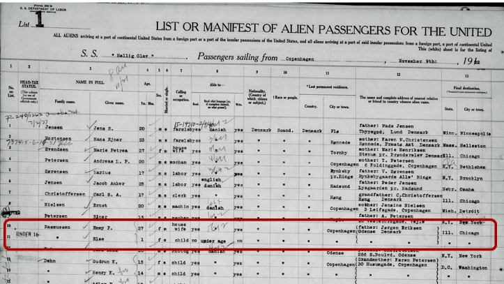 Emmy F Rasmussen arrive