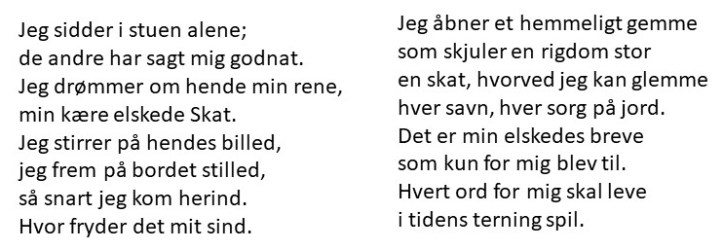 Poem brevene